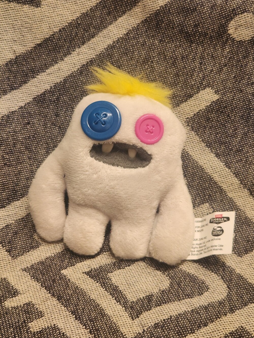 Fuggler Baby Fuggs SasQuoosh Series 3 Funny Ugly Monsters Plush Soft Toy